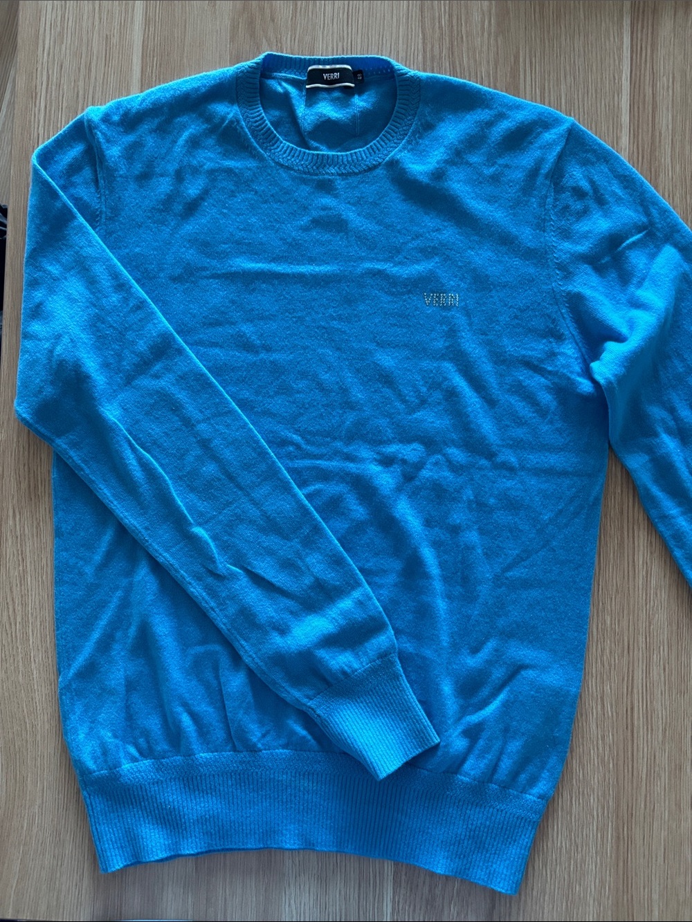 Blue Crewneck Sweater - Men
